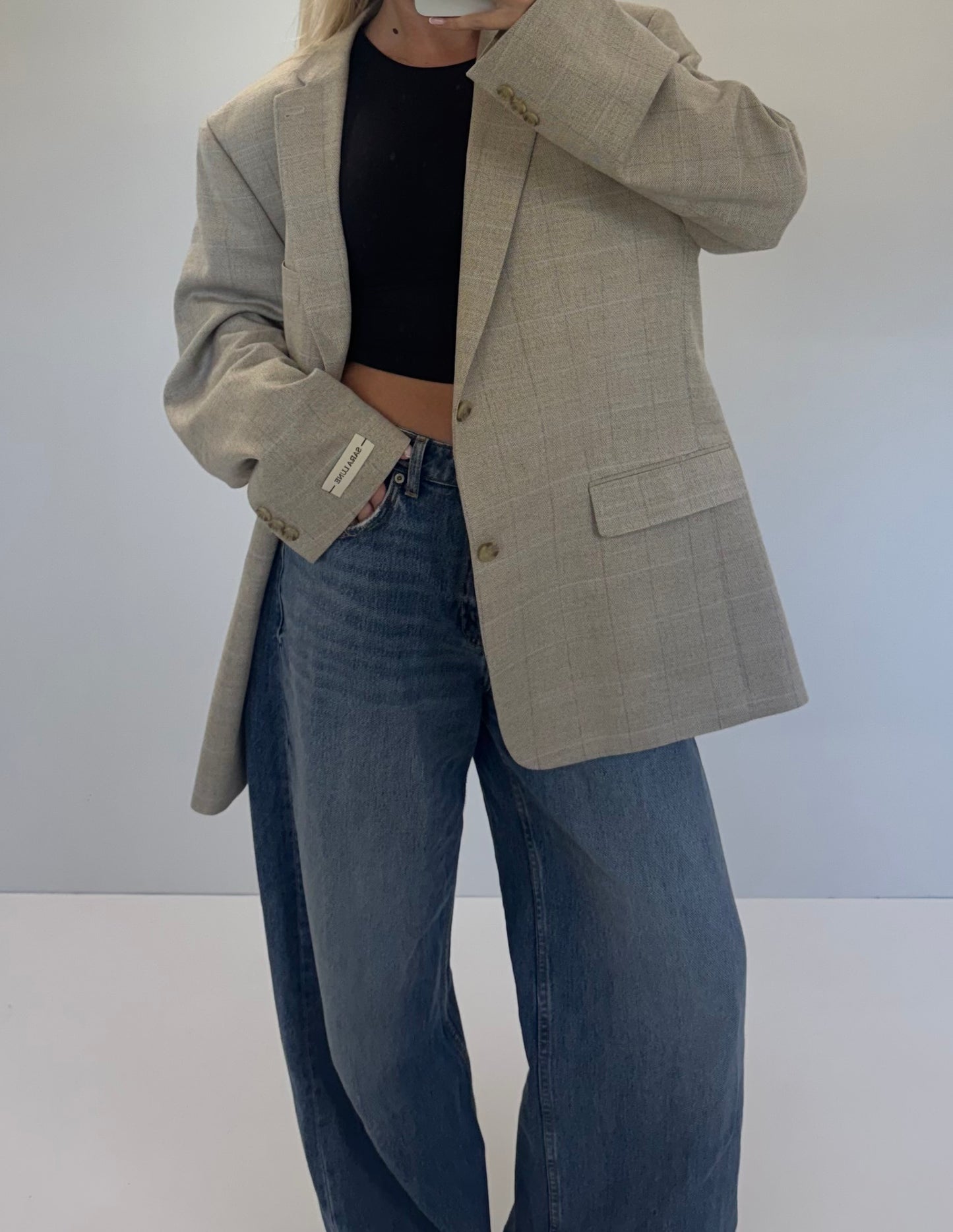 Vintage Blazer Beige No.119