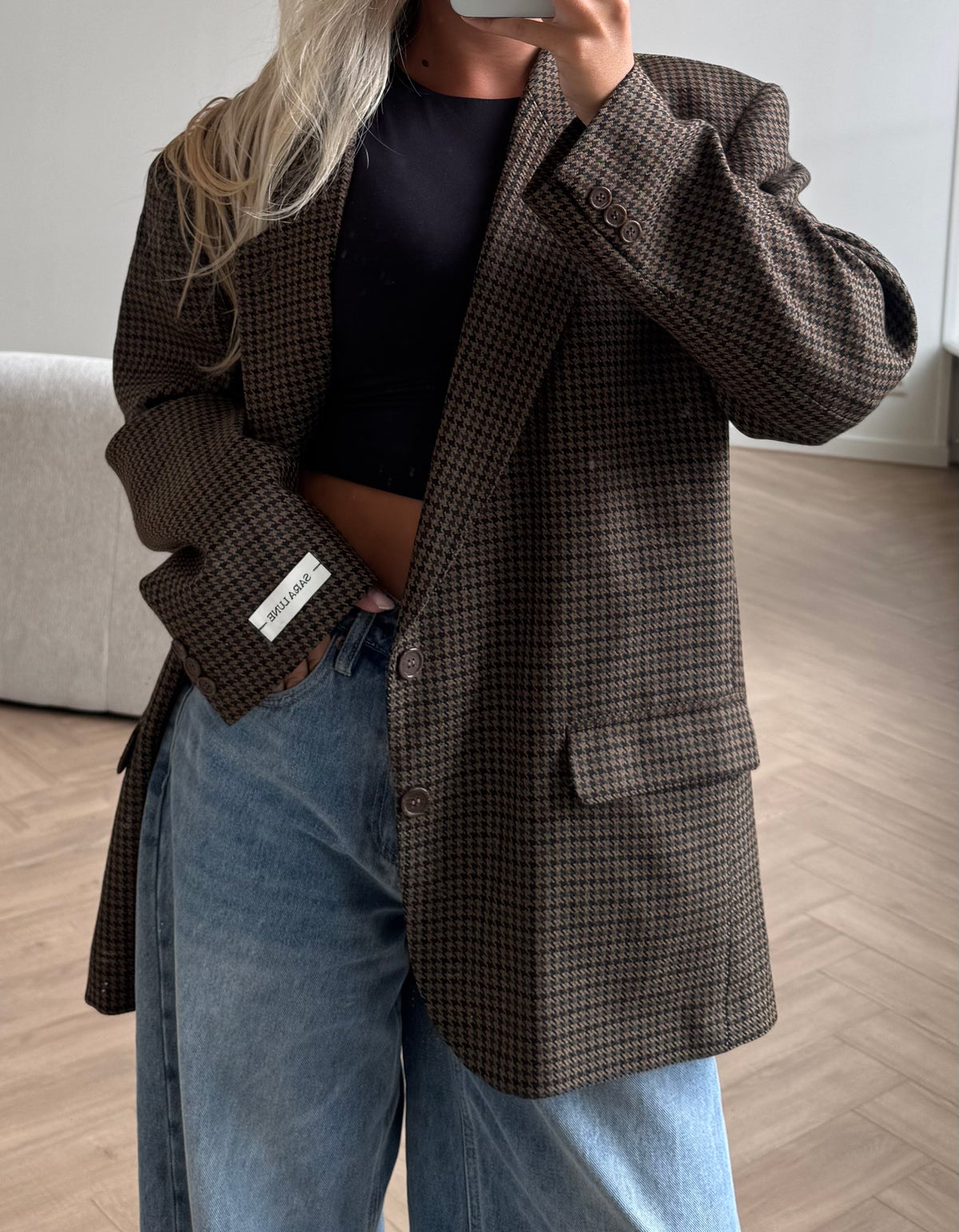 Vintage Blazer Bruin No.168