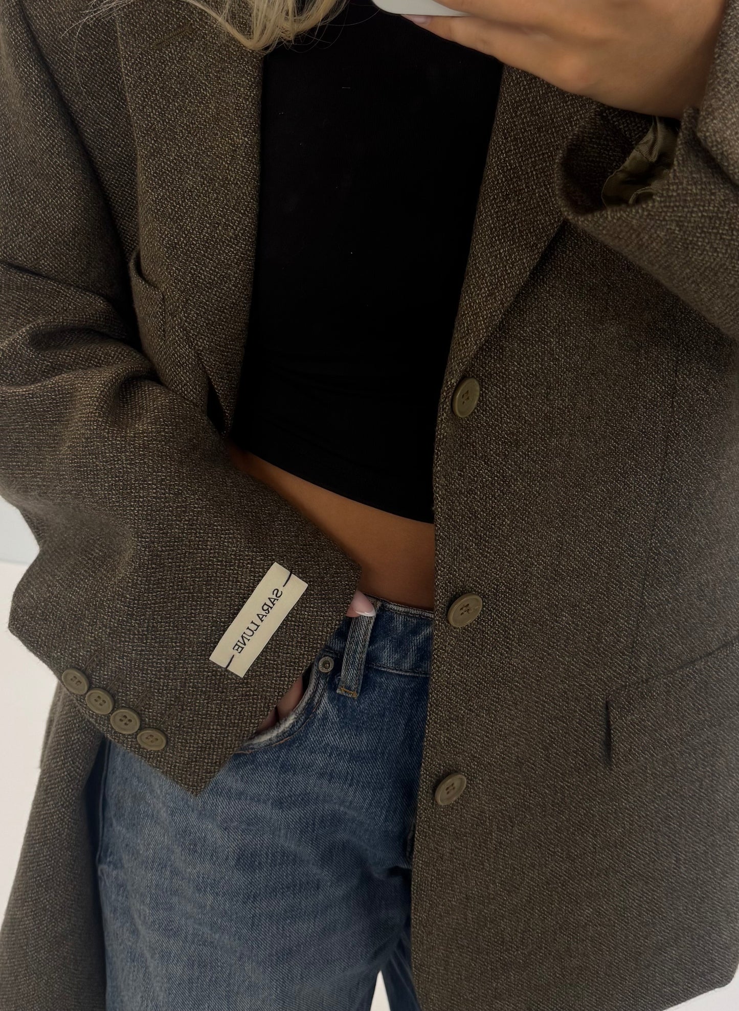 Vintage Blazer Bruin No.152