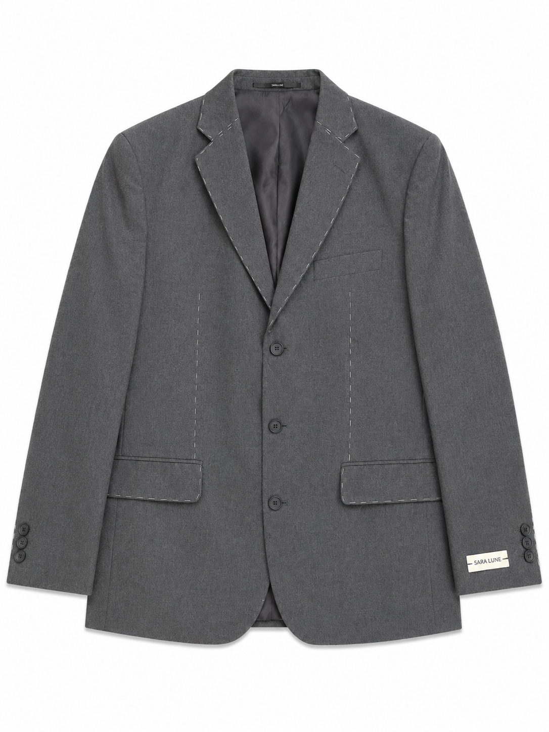 Vintage Blazer Grijs Detail No.157