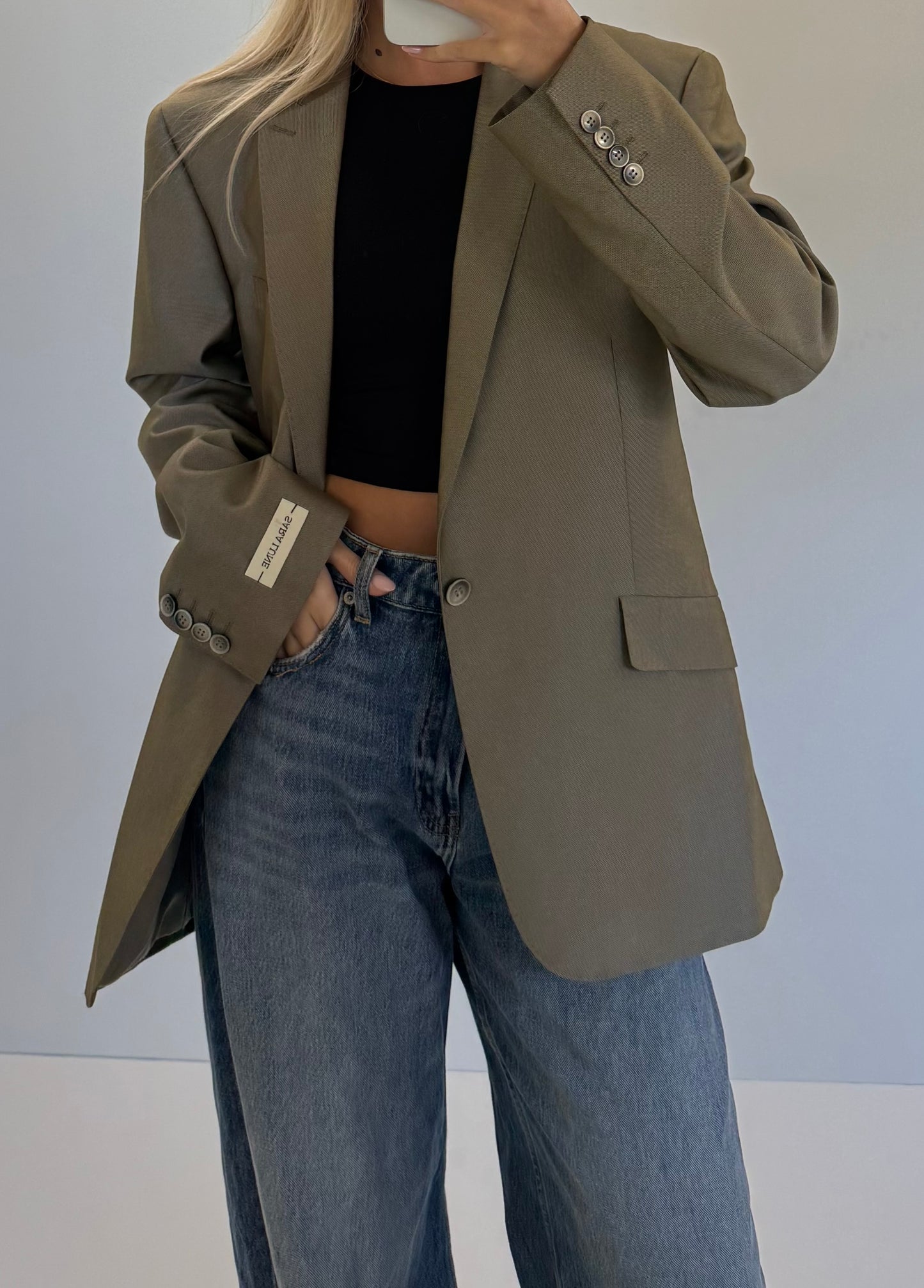 Vintage Blazer Taupe No.99