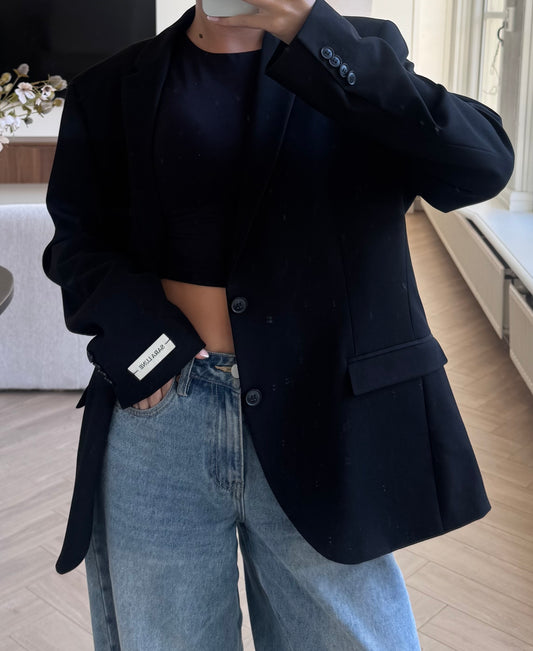 Vintage Blazer Zwart No.190