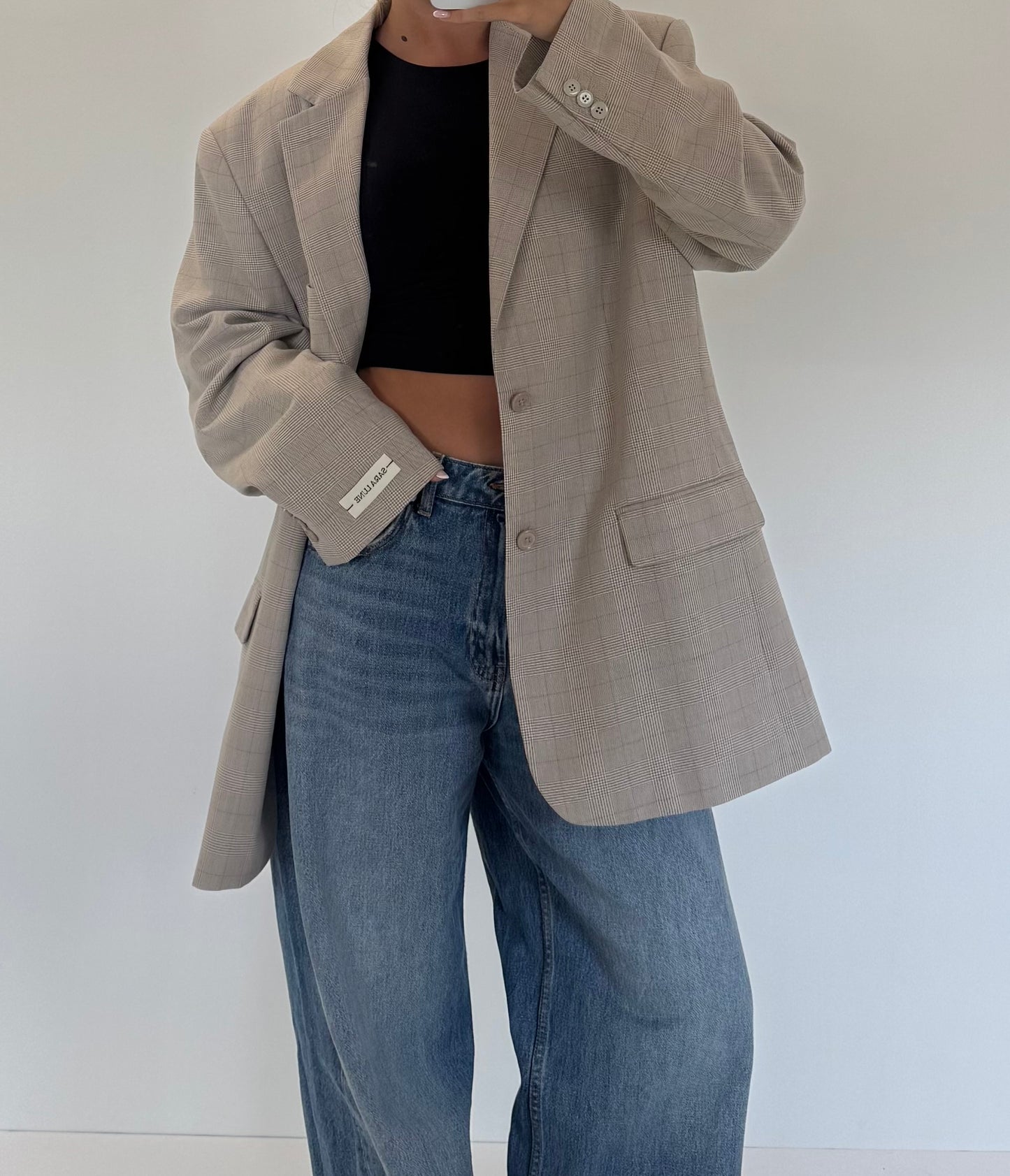 Vintage Blazer Beige No.135