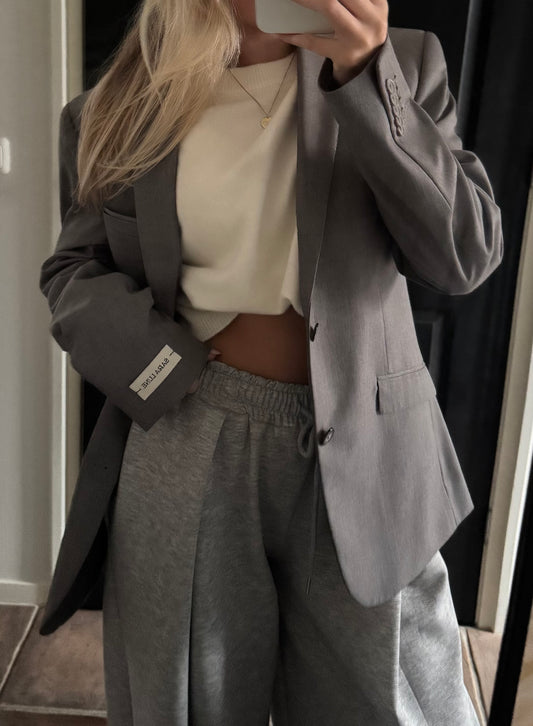 Vintage Blazer Grijs No.106
