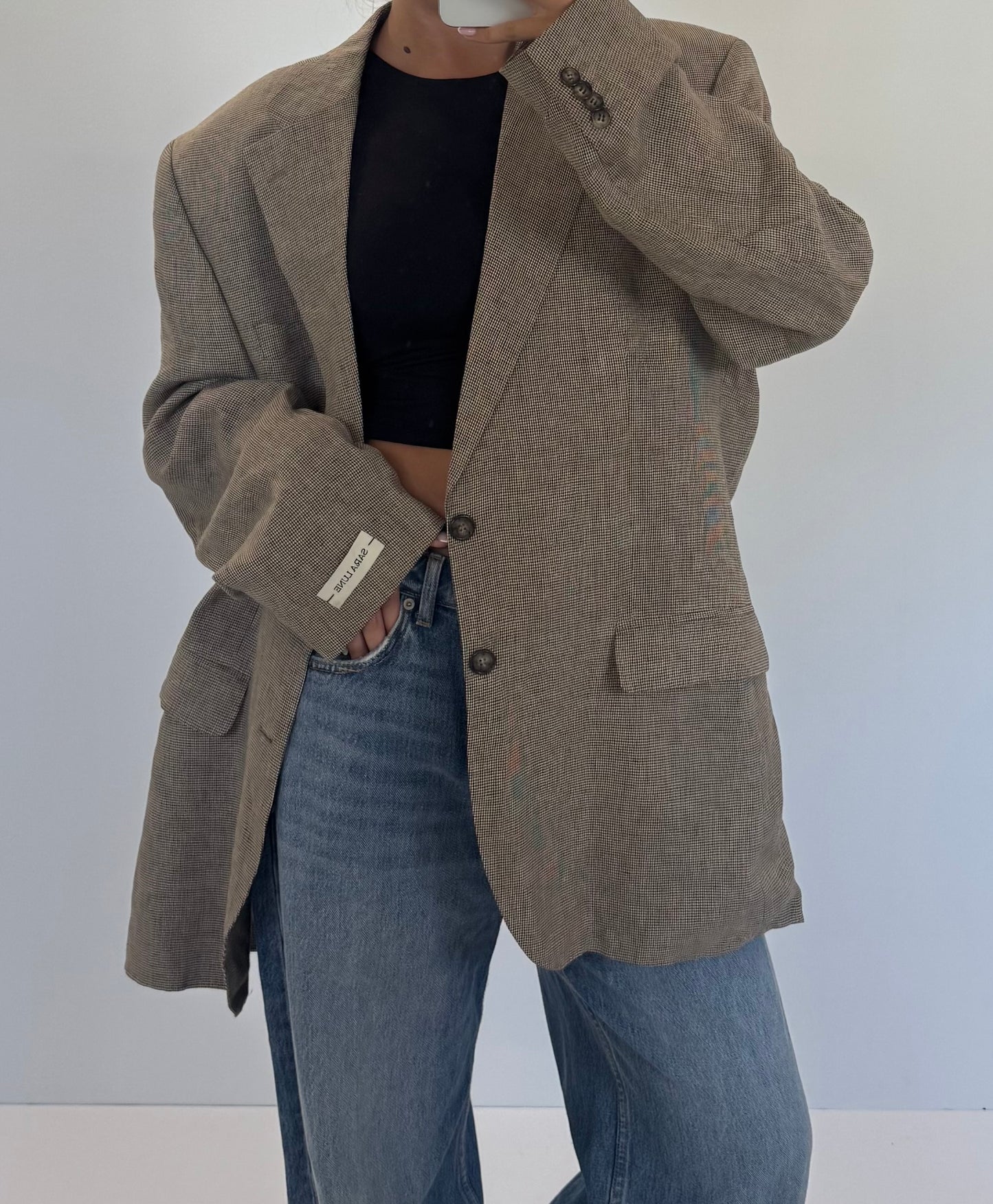 Vintage Blazer Taupe No.143