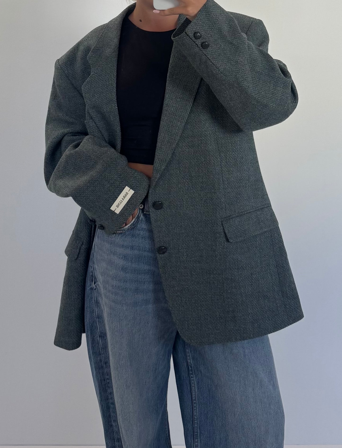 Vintage Blazer Groen No.142