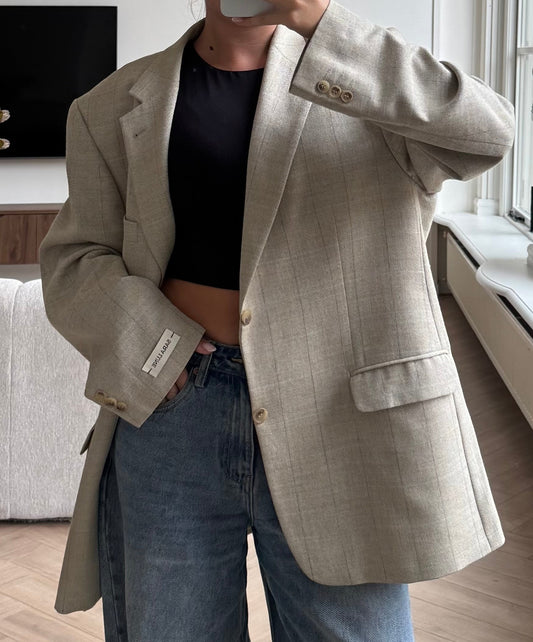 Vintage Blazer Beige No.195