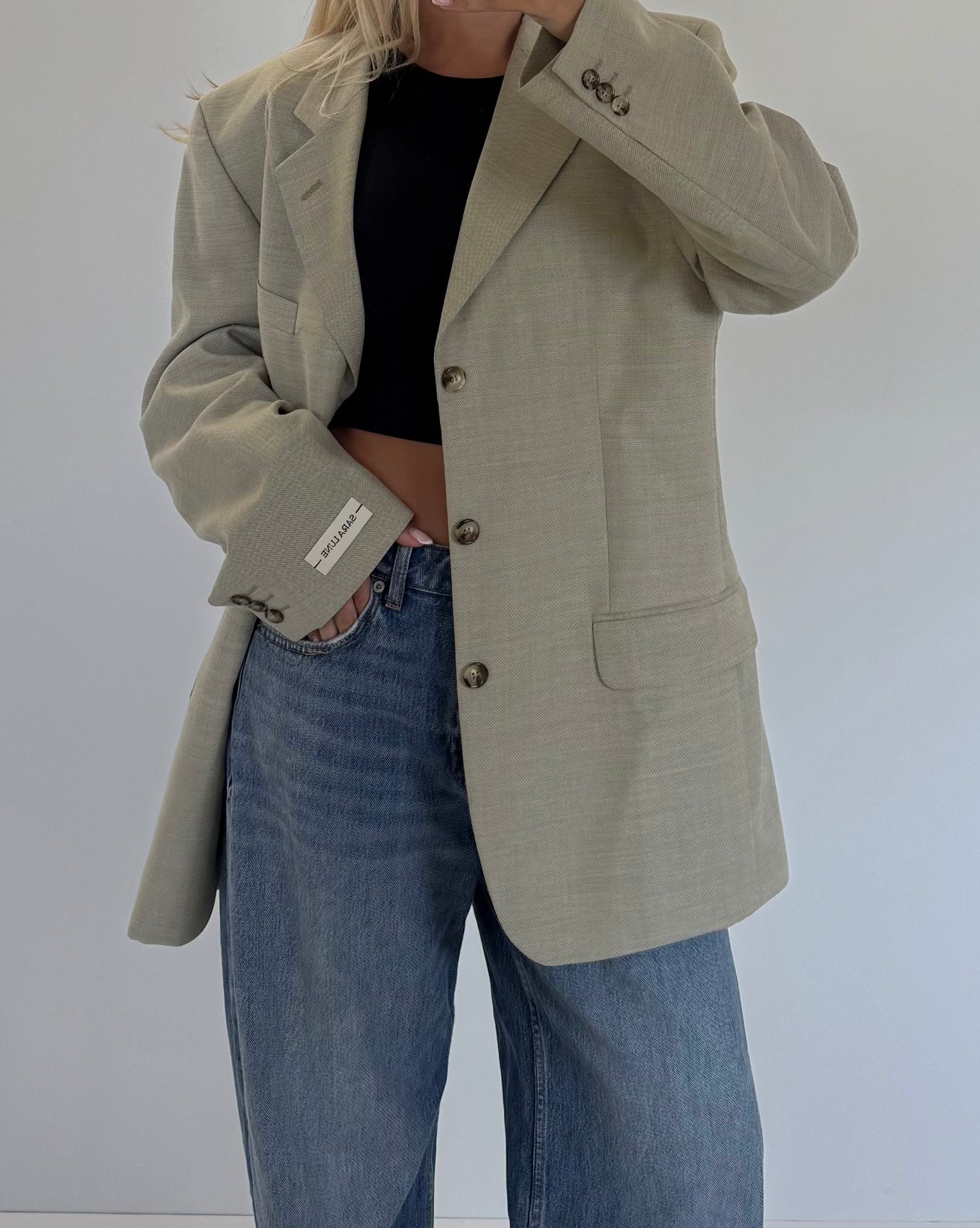 Vintage Blazer Beige No.140