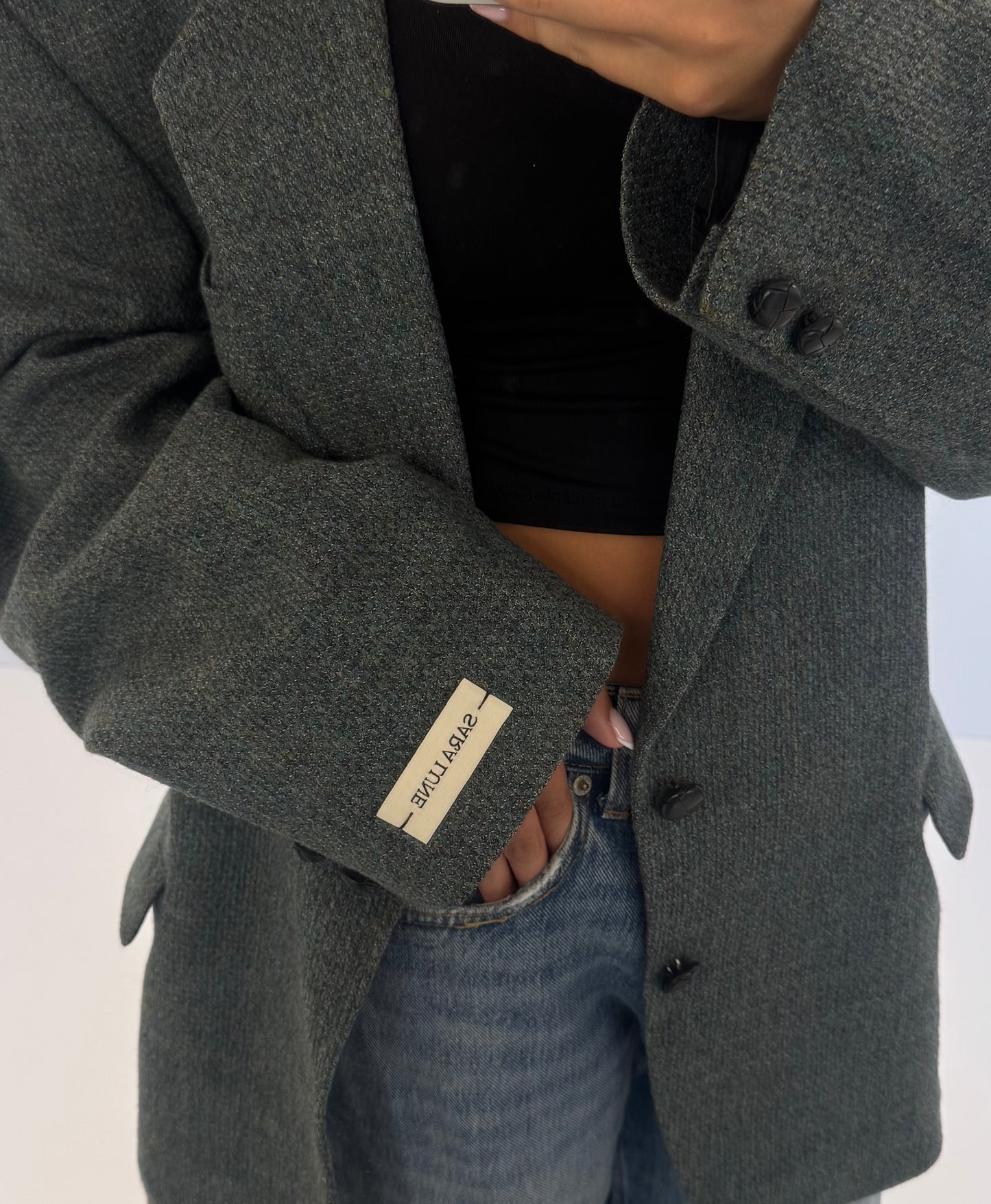 Vintage Blazer Groen No.142