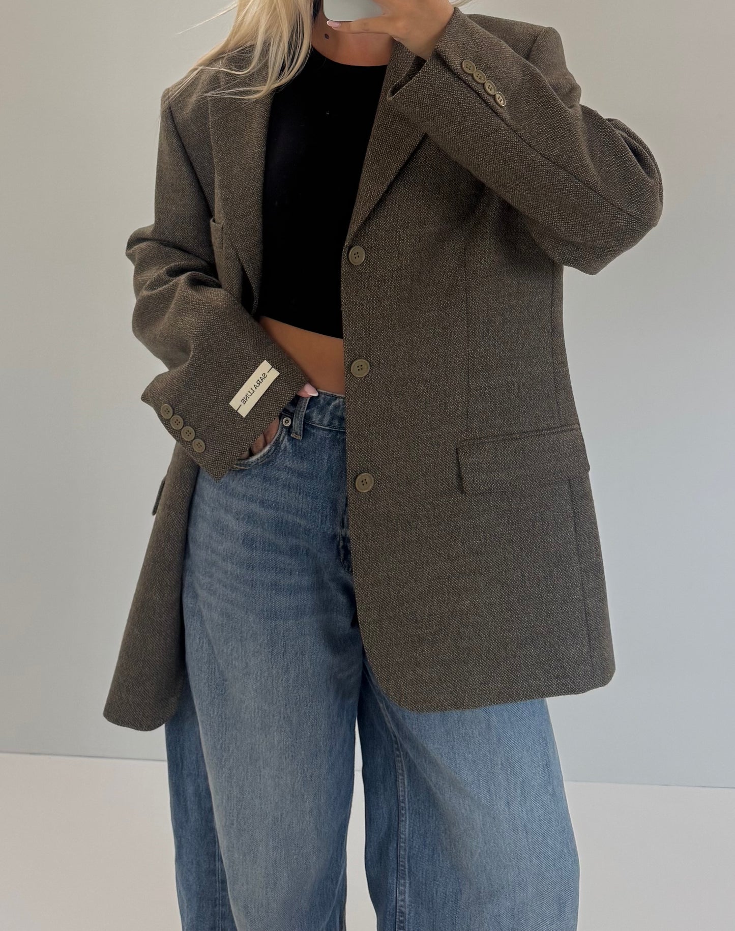 Vintage Blazer Bruin No.152