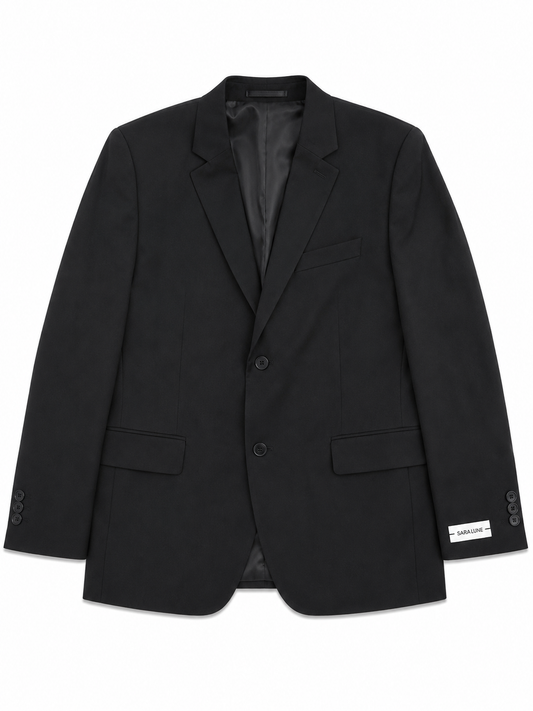 Vintage Blazer Zwart No.160