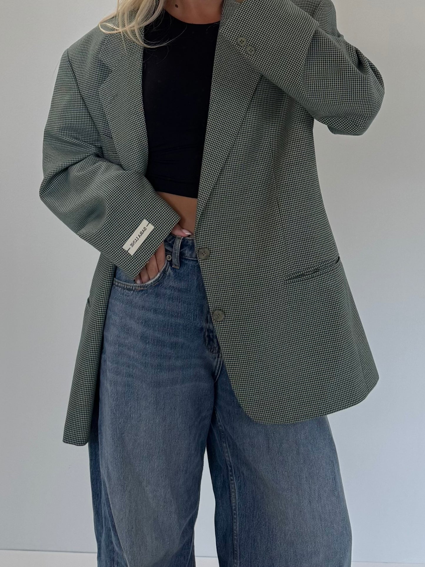 Vintage Blazer Groen No.151