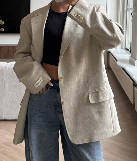 Vintage Blazer Beige No.197