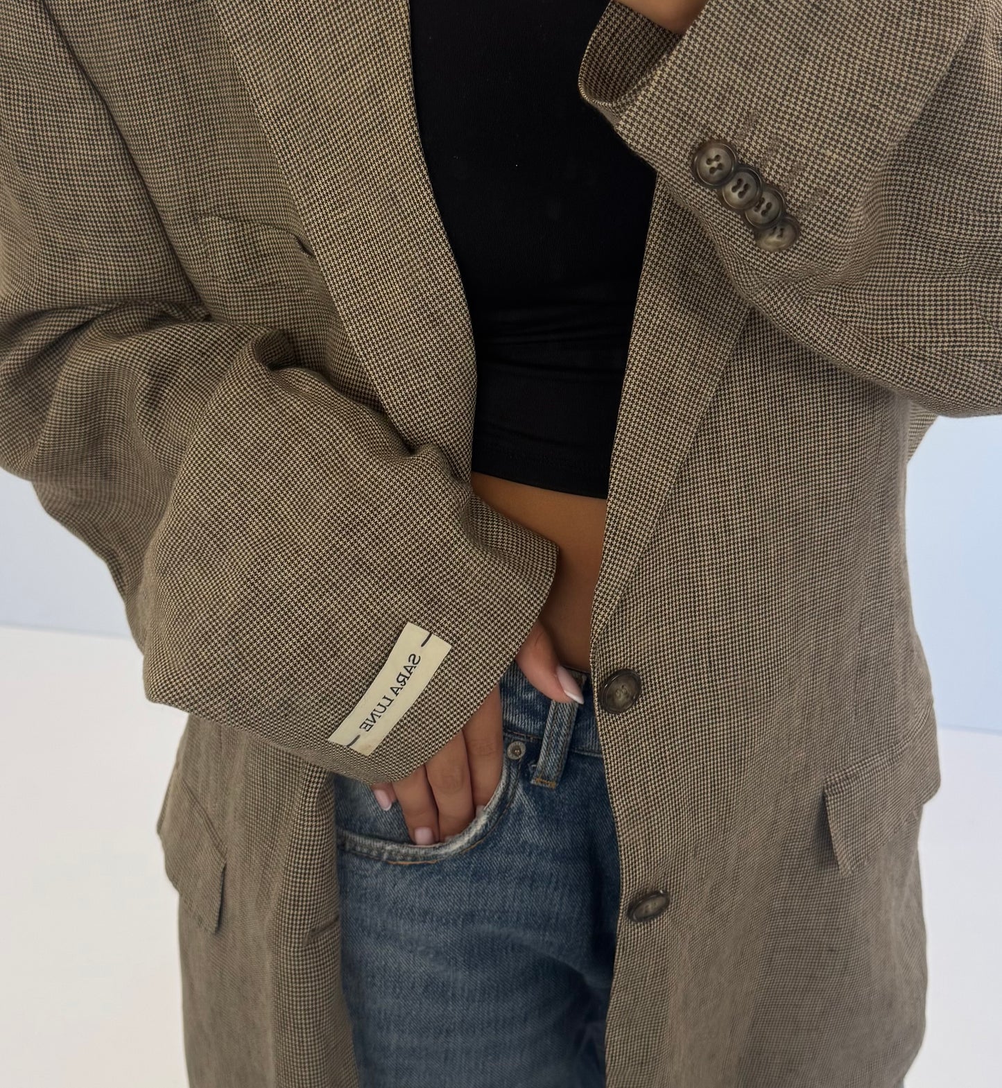 Vintage Blazer Taupe No.143