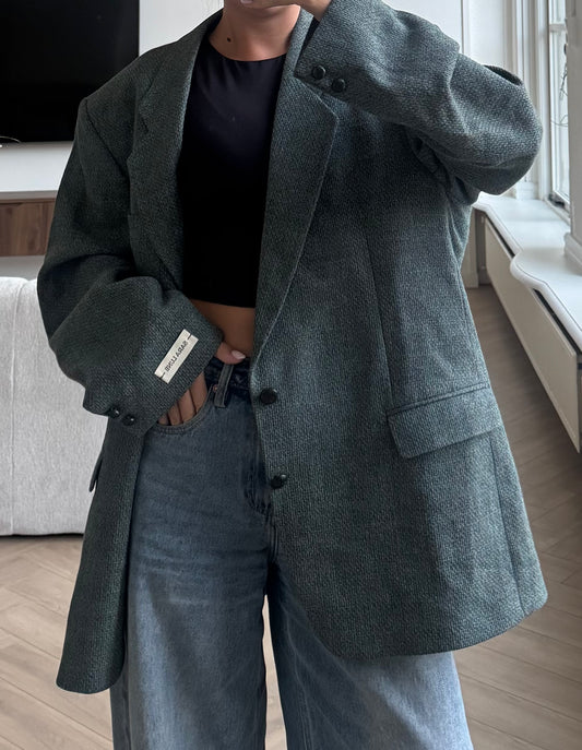 Vintage Blazer Groen No.142