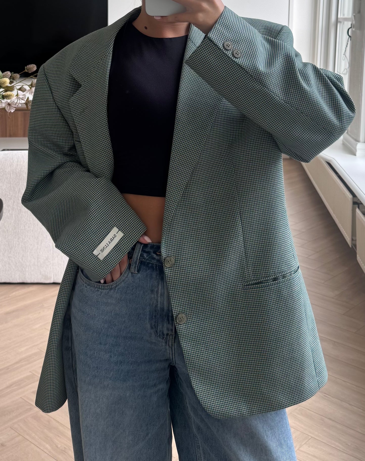 Vintage Blazer Groen No.151