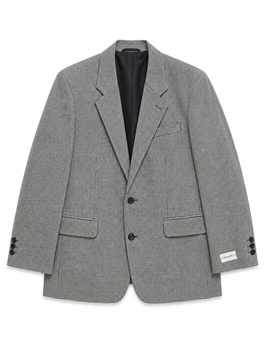 Vintage Blazer Zwart/Wit No.144