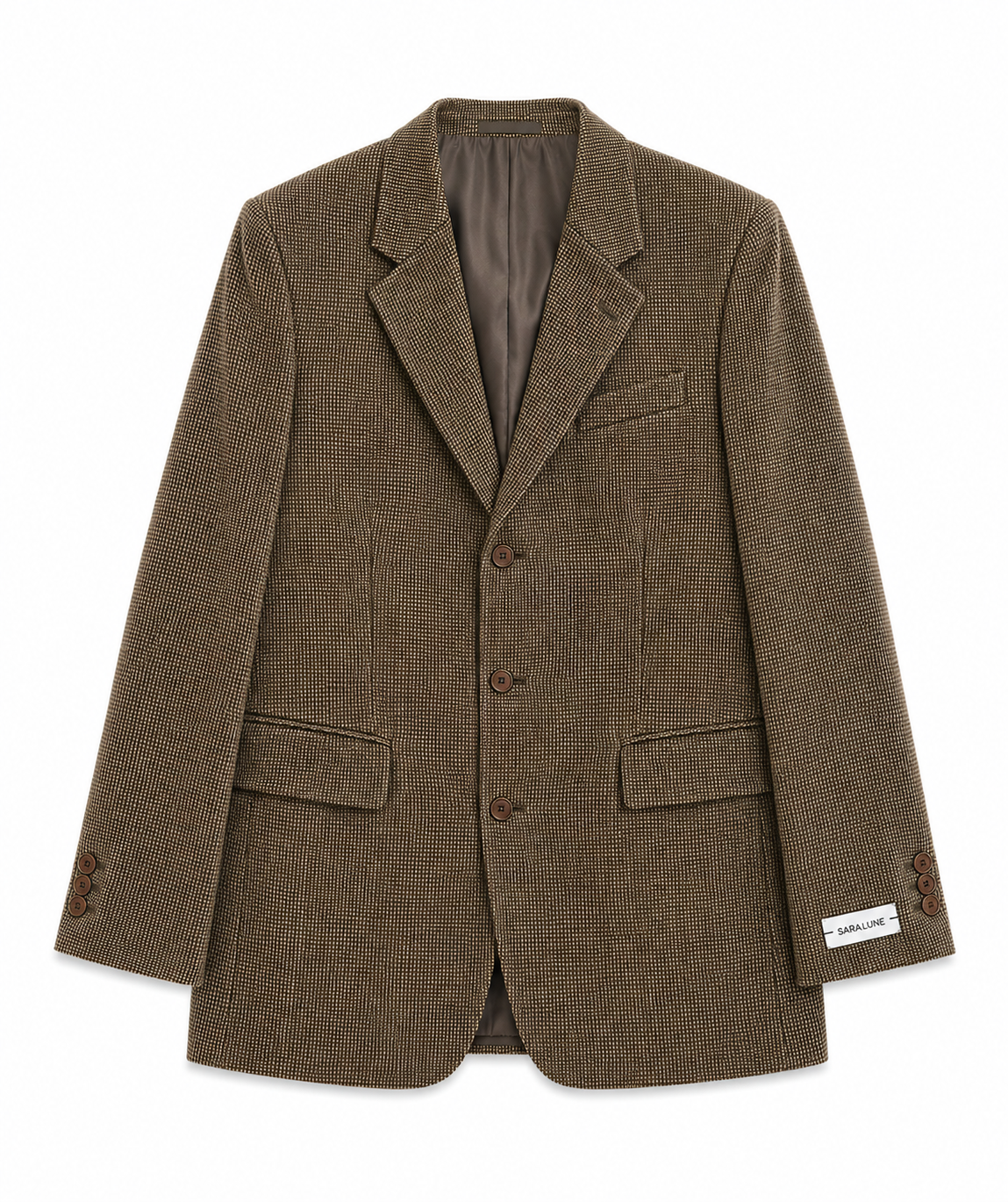Vintage Blazer Bruin/Groen No.153