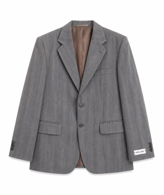 Vintage Blazer Grijs No.133