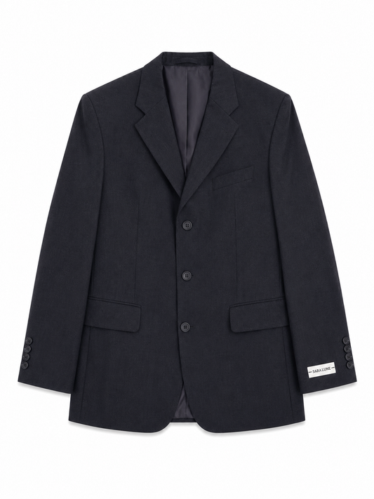 Zwarte Blazer Getailleerd