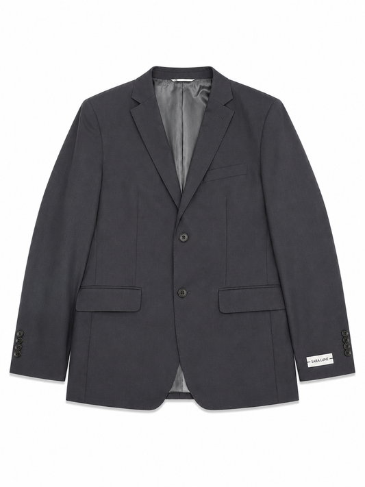 Vintage Blazer Donkergrijs No.108