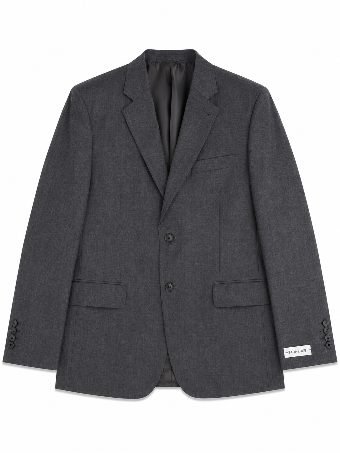 Vintage Blazer Donkergrijs No.107