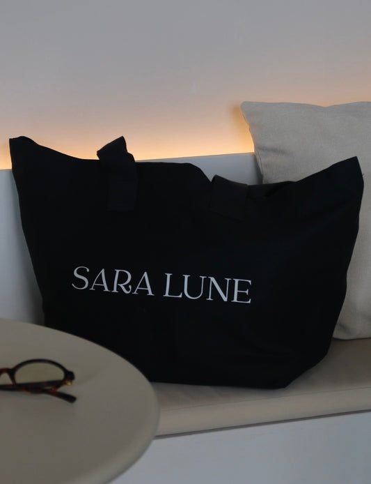 Sara Lune Shopper Zwart