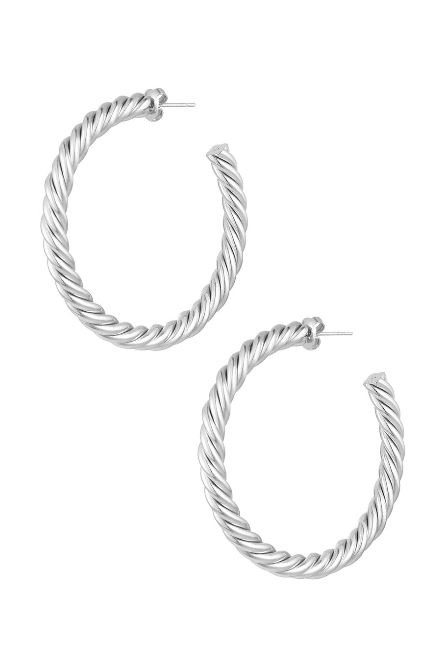 Oorbellen Lune Zilver